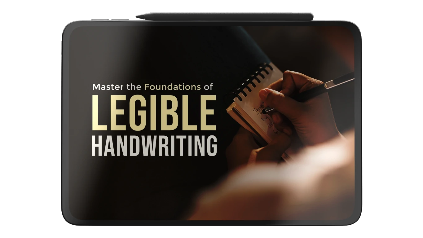 Master the Foundations of Legible Handwriting