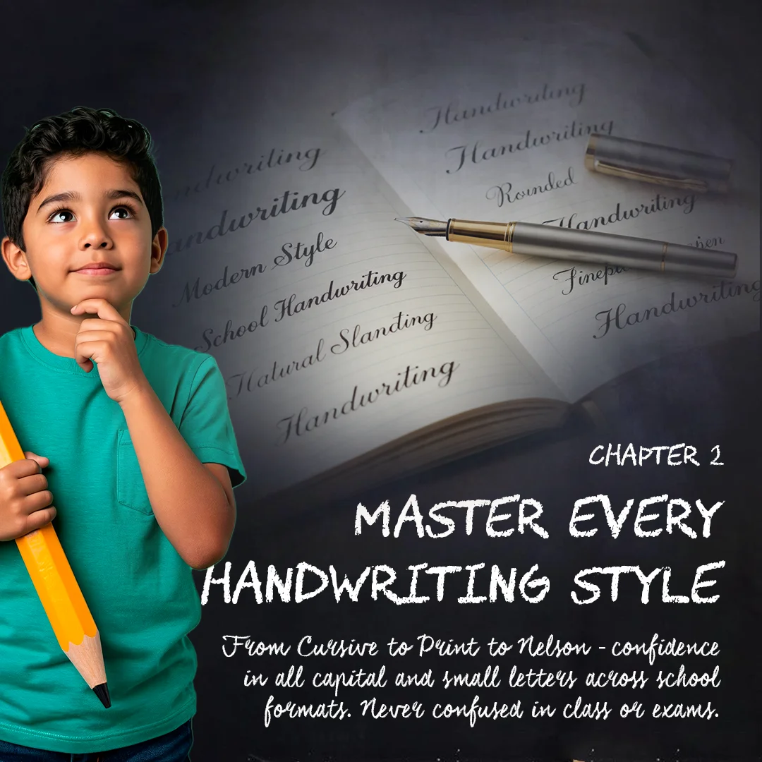 Master every handwriting style