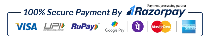 Secure payments - UPI, Cards, Netbanking, Wallets