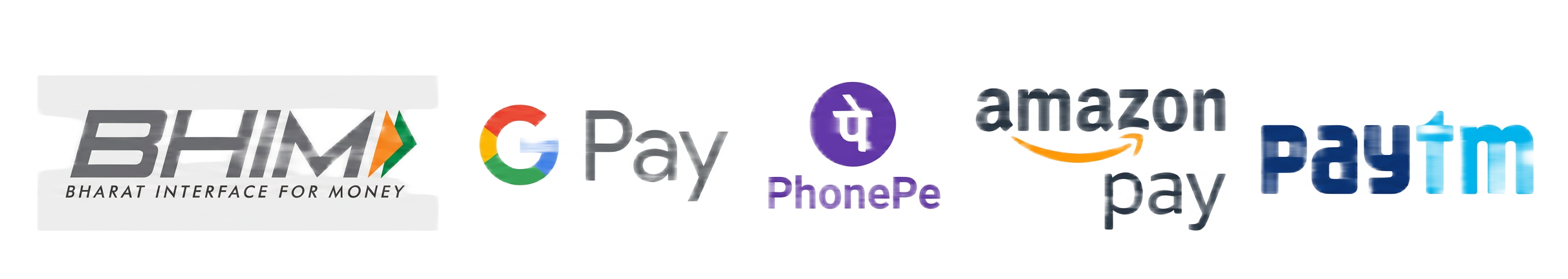 Accepted payment methods