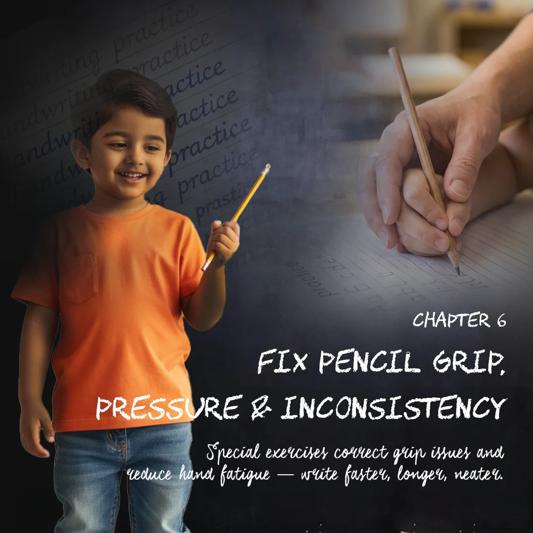 Fix pencil grip, pressure & inconsistency